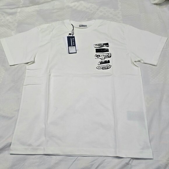Dior Archives Labels T- Shirt size L - Picture 1 of 5